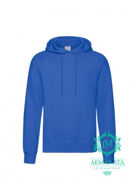 Худі CLASSIC HOODED SWEAT Fruit of the Loom royal